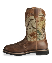 justin work boots camo