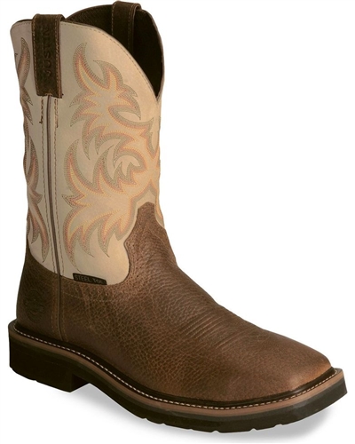 western work boots square toe